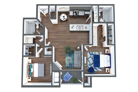 2 bedroom 2 bathroom